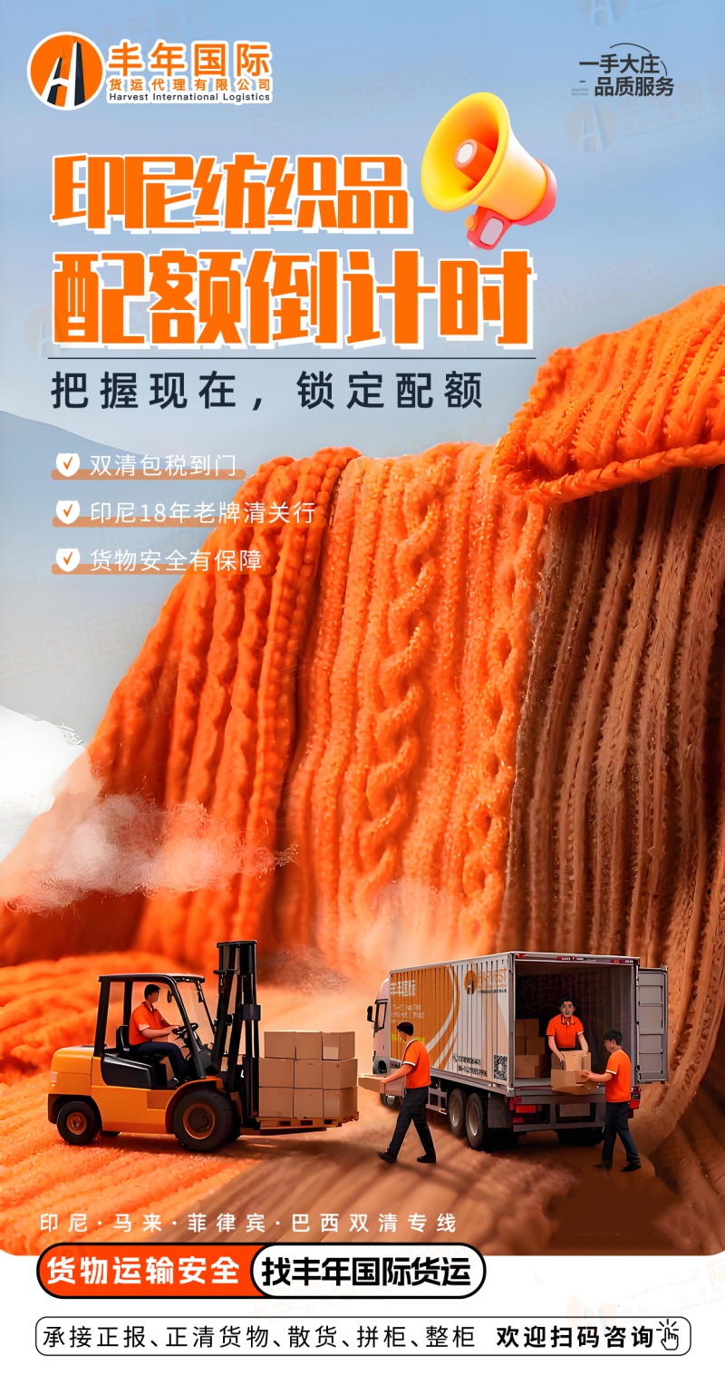 印尼海关最新政策解读：11月份海关政策调整与物流行业应对策略-丰年国际物流